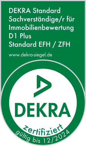 DEKRA Zertifikat des Immobilienmaklers Immobilien Weintuch in Castrop-Rauxel